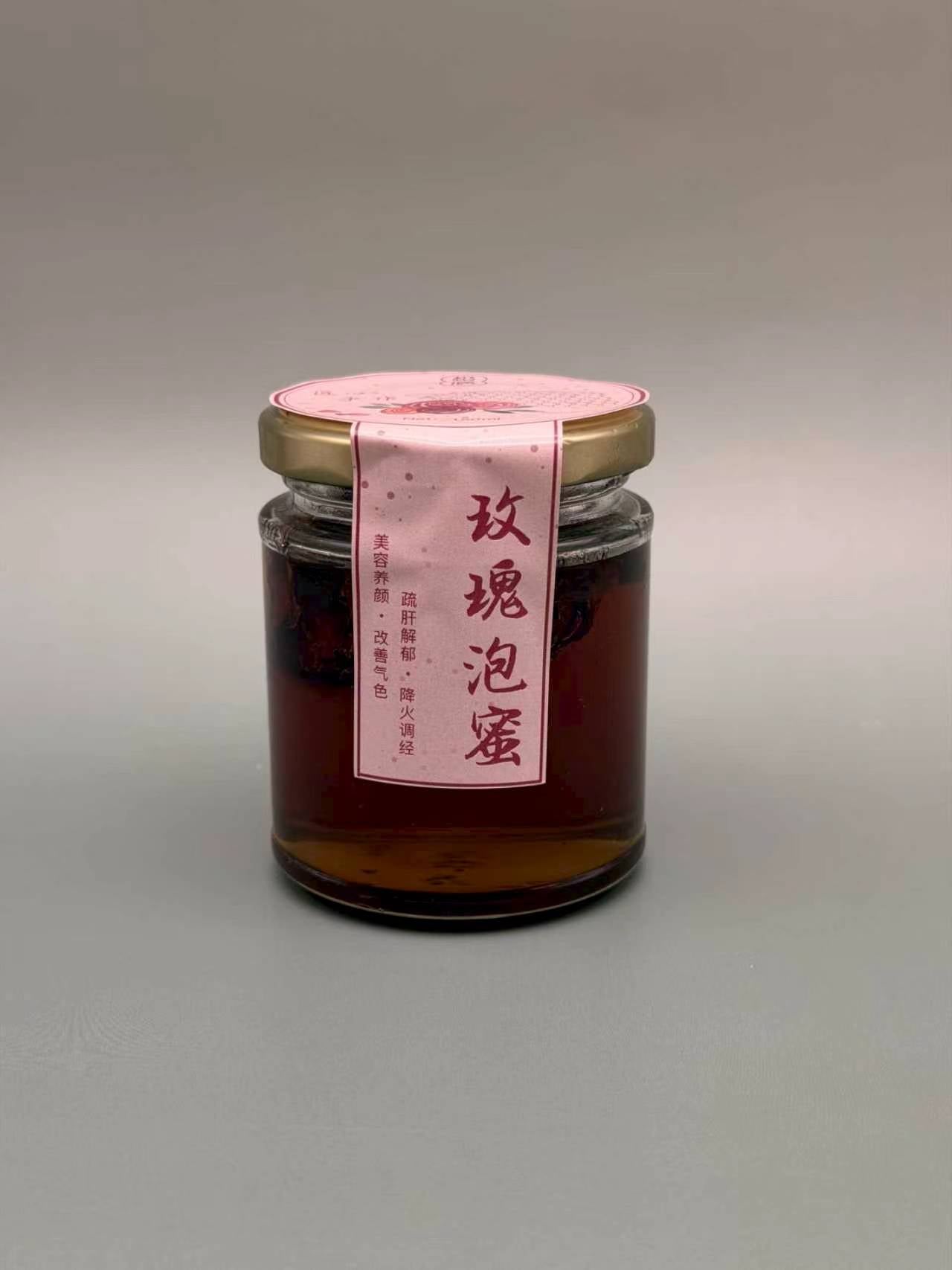 手工泡蜜（有机蜂蜜）玫瑰