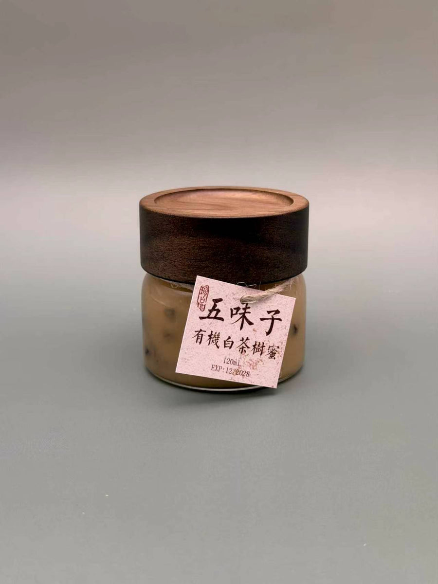 手工泡蜜（白茶树蜜）五味子