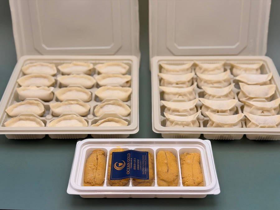 手工海胆水饺